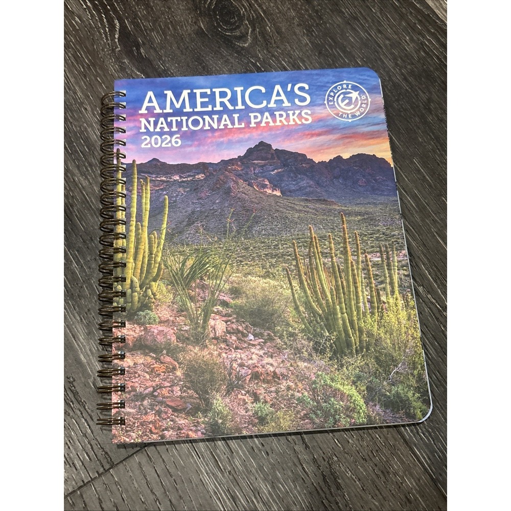 Americas National Parks Weekly Engagement Calendar, 6.5" X 8.5" Spiral Bound